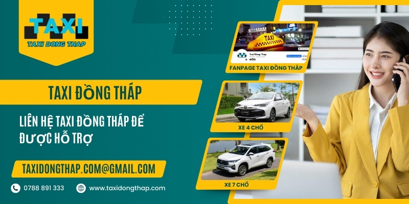 Liên hệ taxi Đồng Tháp
