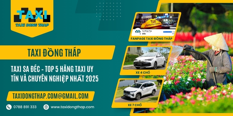 Taxi Sa Đéc – Top 5 hãng taxi